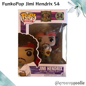NIB! Funko Pop Jimi Hendrix 54 Vinyl Figure